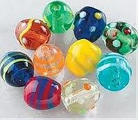 Materials for making jewelry glass bead